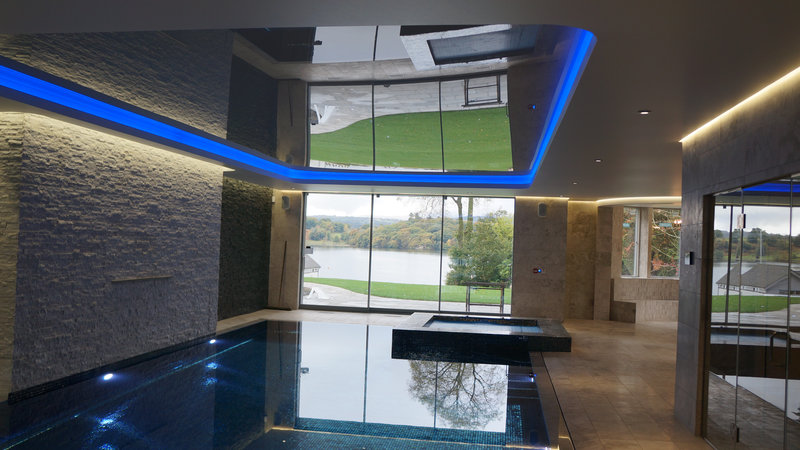 Bespoke ceiling design in luxury home